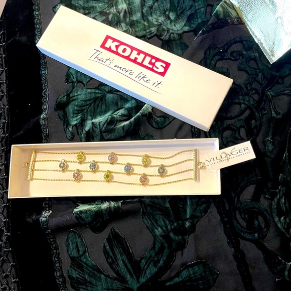 Gorgeous Villager By Liz Claiborne Bracelet - Picture 2 of 7